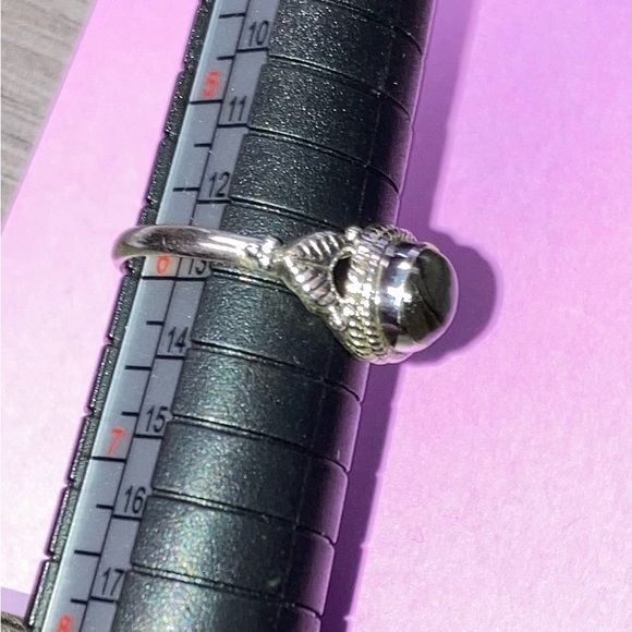 Labradorite Sterling Silver 925 Ladies Sz 6 Filigree Ring New! - Picture 4 of 6